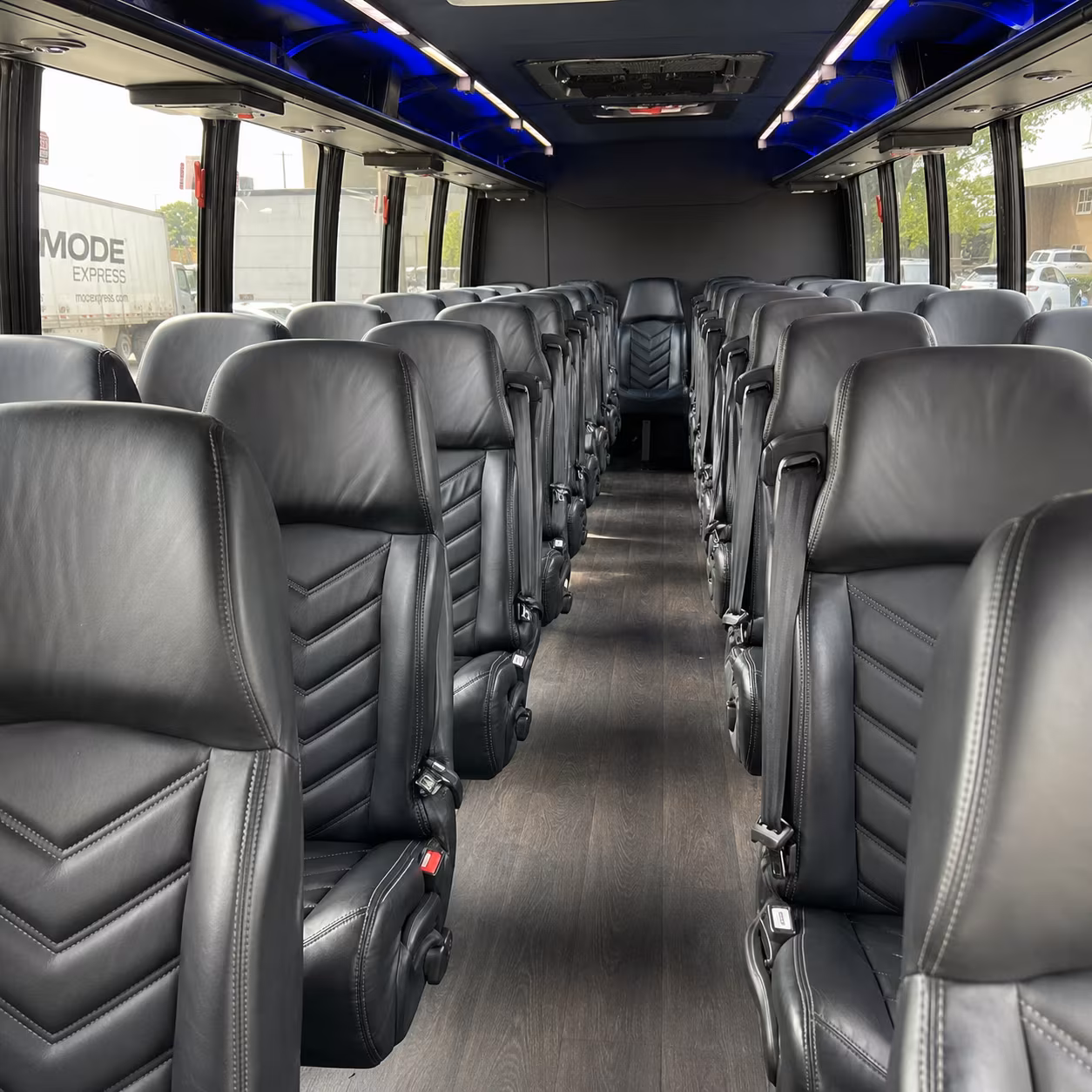 hartford 30 passenger minibus inside