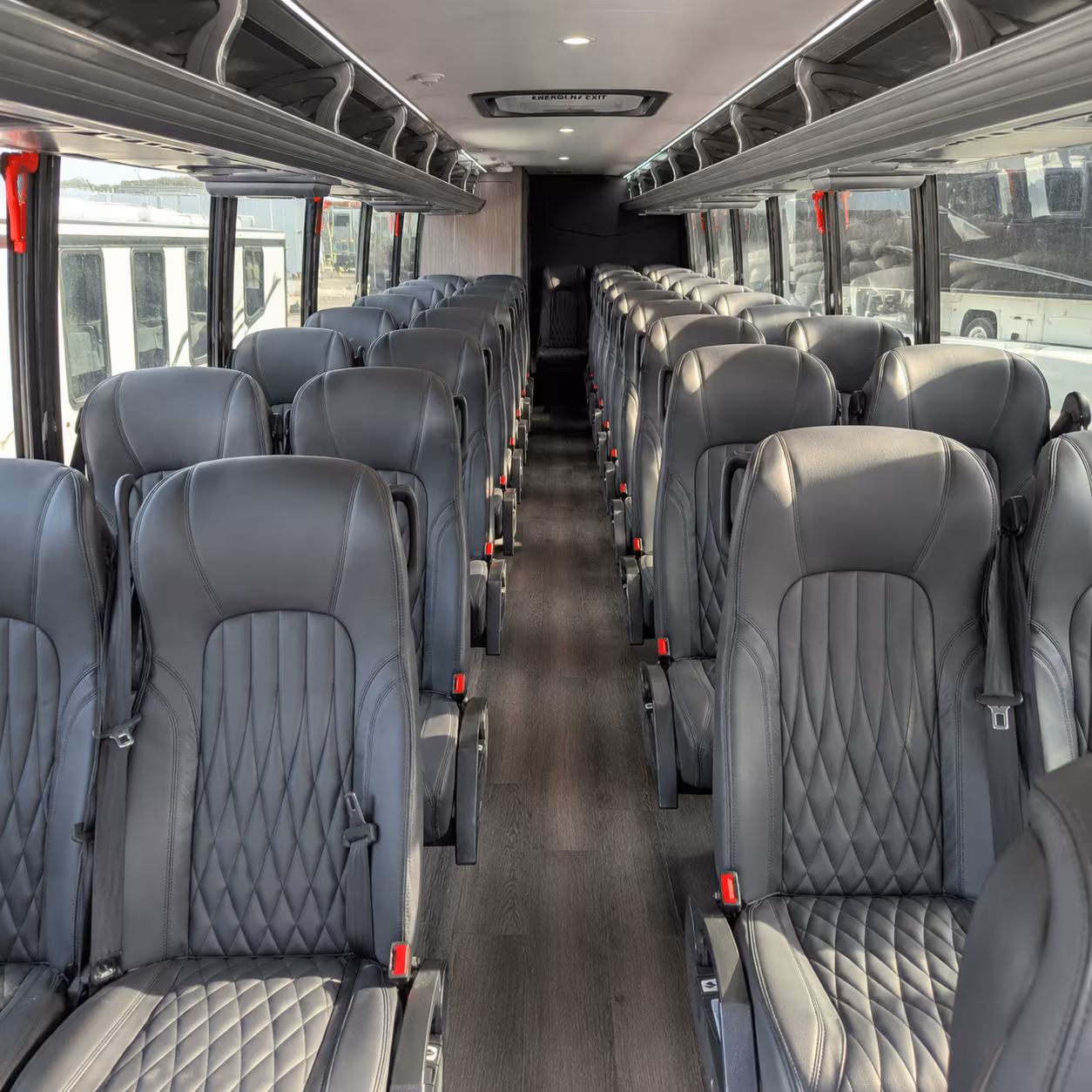 hartford 30 passenger minibus interior