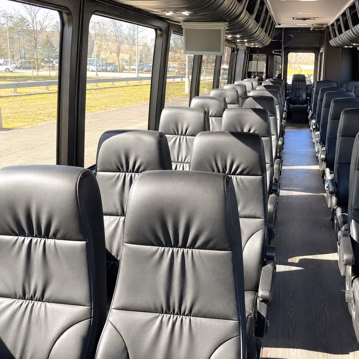 hartford 35 passenger minibus interior