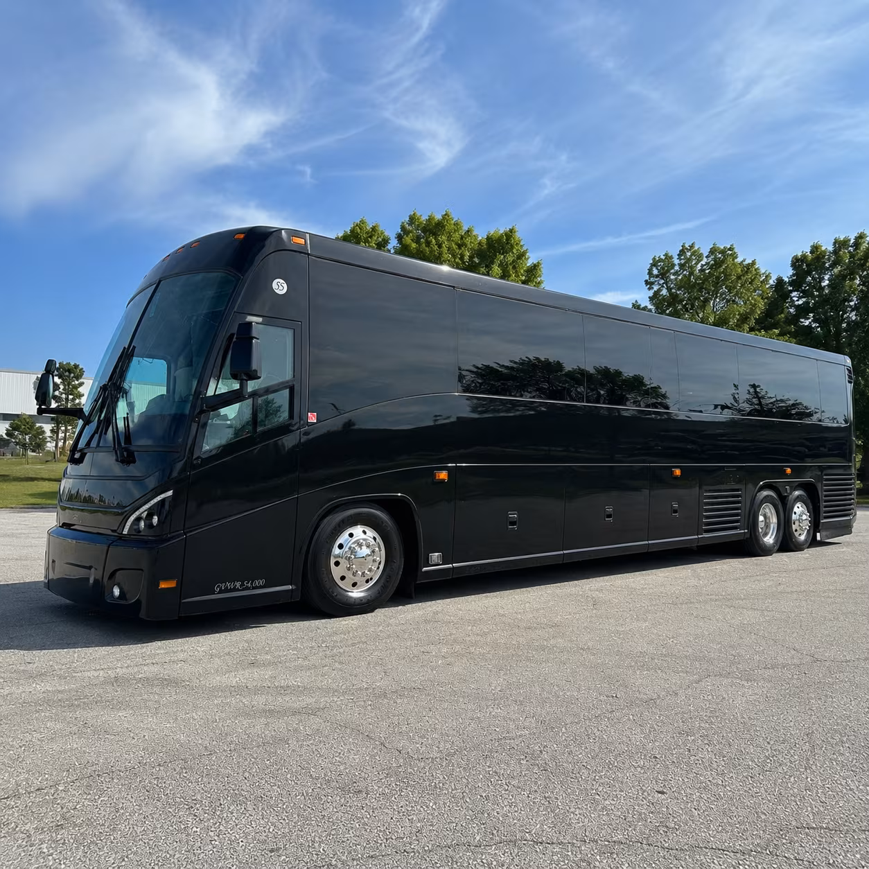 hartford 47 passenger charter bus