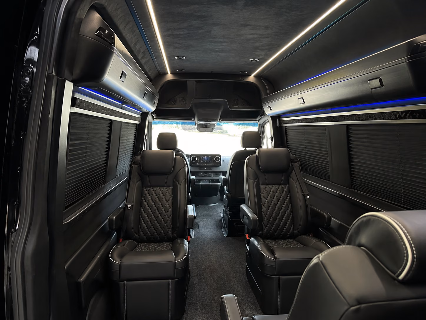 hartford sprinter van with driver interior